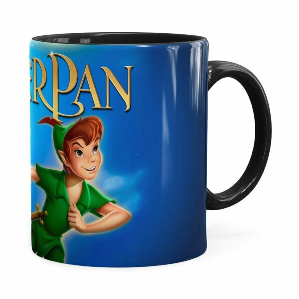 Caneca Peter Pan 3d Print Preta