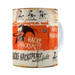 Caneca Pica-pau Retrô Branca