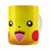 Caneca Pikachu 3d Print Pokémon Branca
