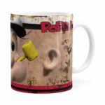 Caneca Popeye O Marinheiro 3d Print Retrô Branca
