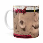 Caneca Popeye O Marinheiro 3d Print Retrô Branca