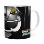 Caneca Ranger Black 3d Print Power Rangers Branca