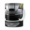 Caneca Ranger Black 3d Print Power Rangers Branca