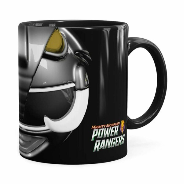 Caneca Ranger Black 3d Print Power Rangers Preta