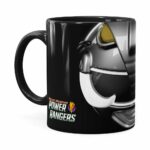 Caneca Ranger Black 3d Print Power Rangers Preta