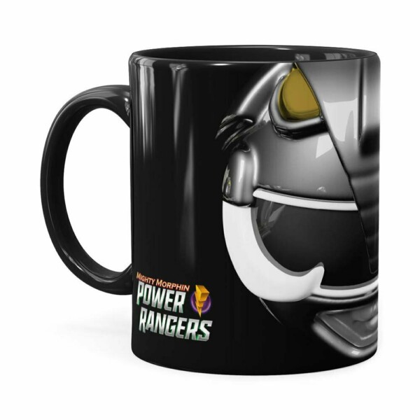 Caneca Ranger Black 3d Print Power Rangers Preta