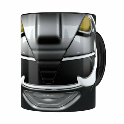 Caneca Ranger Black 3d Print Power Rangers Preta