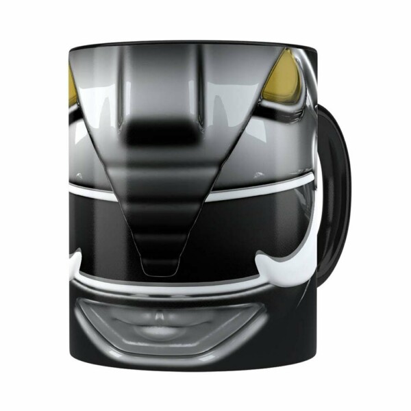 Caneca Ranger Black 3d Print Power Rangers Preta