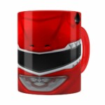 Caneca Ranger Red 3d Print Power Rangers Vermelha