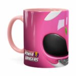 Caneca Ranger Rosa 3d Print Power Rangers Rosa