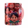Caneca Selfie Das Princesas Disney Rosa