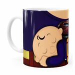 Caneca Super Mãe Bebê Branca