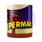 Caneca Super Mãe Branca