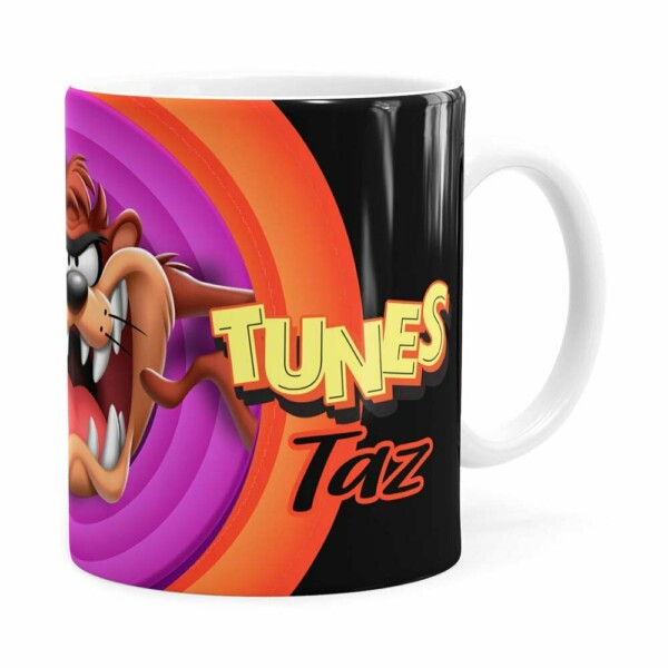 Caneca Taz 3D Print Branca