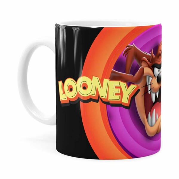 Caneca Taz 3D Print Branca