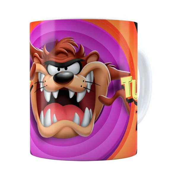 Caneca Taz 3D Print Branca