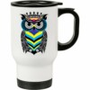 Caneca Térmica A Arte Da Coruja 500ml Branca