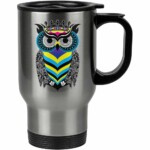 Caneca Térmica A Arte Da Coruja 500ml Inox