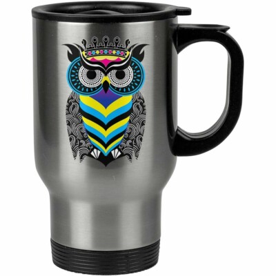 Caneca Térmica A Arte Da Coruja 500ml Inox