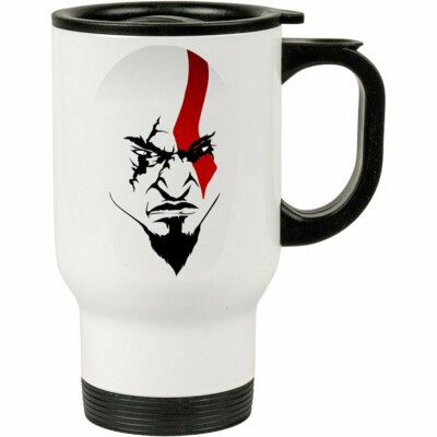 Caneca Térmica A Face De Kratos 500ml Branca