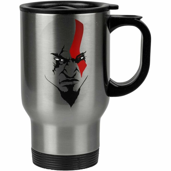Caneca Térmica A Face De Kratos 500ml Inox