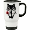 Caneca Térmica A Rosa Do Lobo 500ml Branca