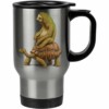 Caneca Térmica A Velocidade é Relativa Bicho Preguiça Inox
