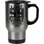Caneca Térmica Academia Eu Tenho 99 Problemas 500ml Inox
