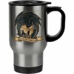 Caneca Térmica Alma De Um Dragão 500ml Inox