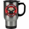 Caneca Térmica Angry Pug Nation 500ml Inox