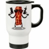 Caneca Térmica Bacon Exterminador 500ml Branca
