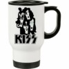 Caneca Térmica Banda Kiss V01 500ml Branca