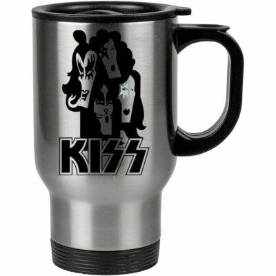 Caneca Térmica Banda Kiss V01 500ml Inox