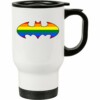 Caneca Térmica Batman Lgbtq 500ml Branca