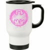 Caneca Térmica Batman Logo Neon 500ml Branca
