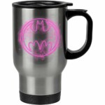 Caneca Térmica Batman Logo Neon 500ml Inox