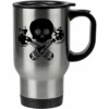 Caneca Térmica Beer Geek Caveira 500ml Inox