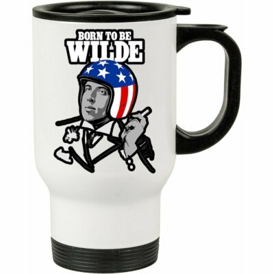 Caneca Térmica Born To Be Wilde 500ml Branca
