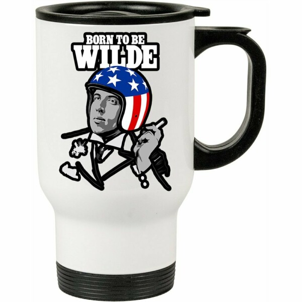 Caneca Térmica Born To Be Wilde 500ml Branca