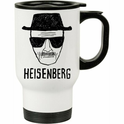 Caneca Térmica Breaking Bad Heisenberg 500ml Branca