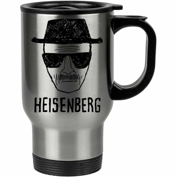 Caneca Térmica Breaking Bad Heisenberg 500ml Inox