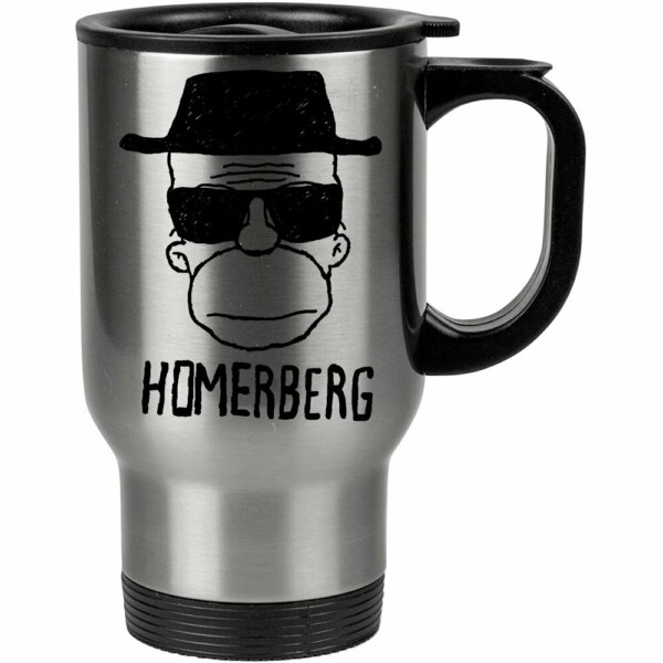 Caneca Térmica Breaking Bad Homerberg 500ml Inox