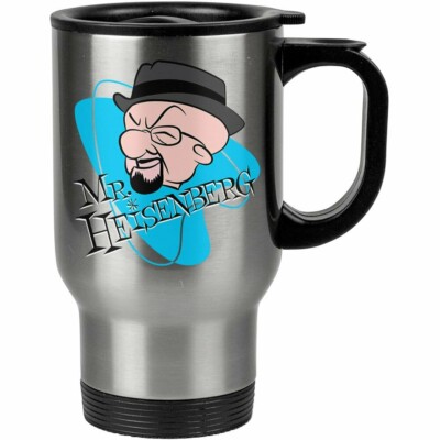 Caneca Térmica Breaking Bad Mr Magoo Heisenberg 500ml Inox