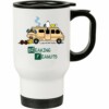 Caneca Térmica Breaking Bad Peanuts 500ml Branca