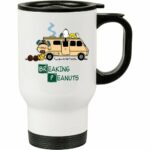 Caneca Térmica Breaking Bad Peanuts 500ml Branca