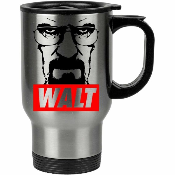 Caneca Térmica Breaking Bad Walt 500ml Inox