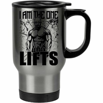 Caneca Térmica Breaking Bad Who Lifts Academia 500ml Inox