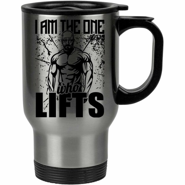 Caneca Térmica Breaking Bad Who Lifts Academia 500ml Inox