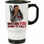 Caneca Térmica Caça Fantasma Zeddemore 500ml Branca