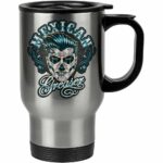 Caneca Térmica Caveira Mexicana Greaser 500ml Inox